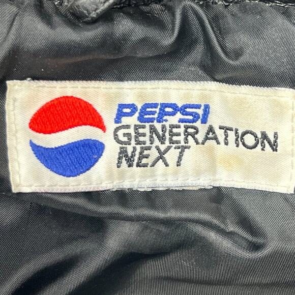 Vintage Pepsi Generation Next 1990's Leather Jacket - Picture 8 of 8